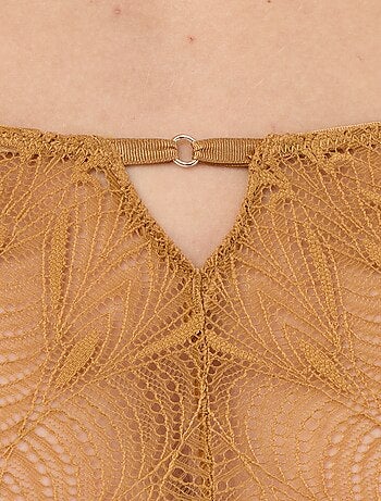 Shorty en dentelle