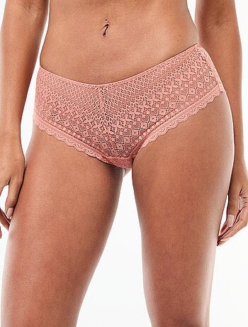 Shorty en dentelle