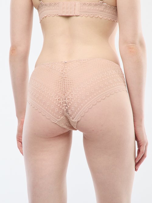 Shorty en dentelle - Kiabi