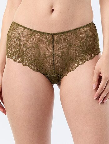 Shorty en dentelle