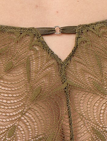 Shorty en dentelle