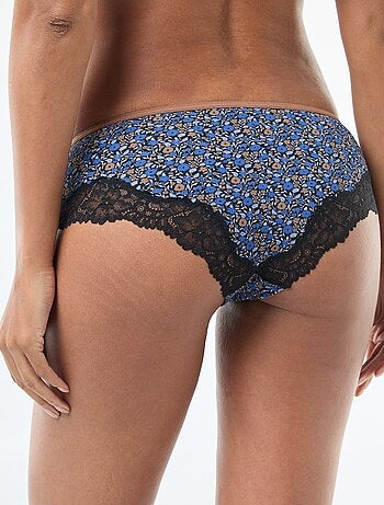 Shorty en microfibre imprimé