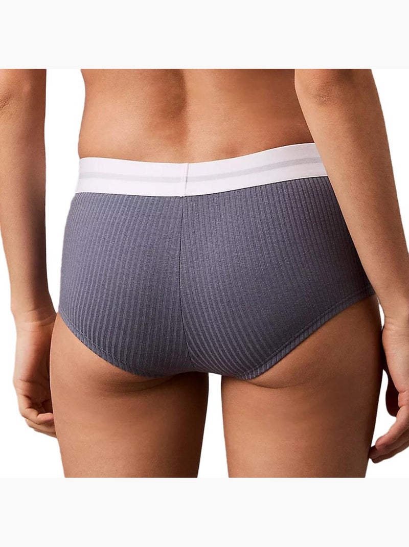 Shorty Femme Calvin Klein Jeans Gris Argenté - Kiabi