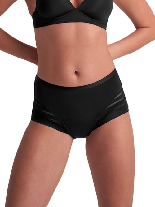 Shorty menstruel taille haute lace medium flow - Kiabi