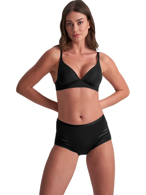 Shorty menstruel taille haute lace medium flow - Kiabi