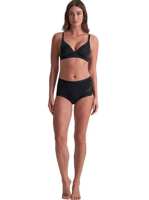 Shorty menstruel taille haute lace medium flow - Kiabi