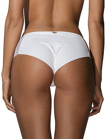 Shorty midnight blanc