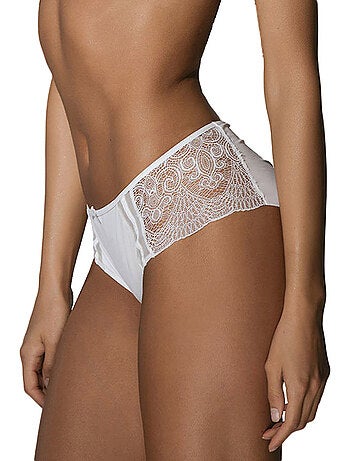 Shorty midnight blanc
