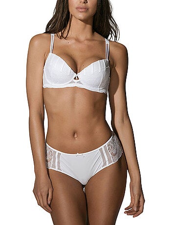 Shorty midnight blanc