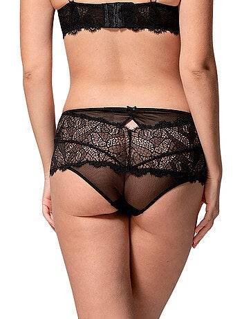 Shorty orchidea noir