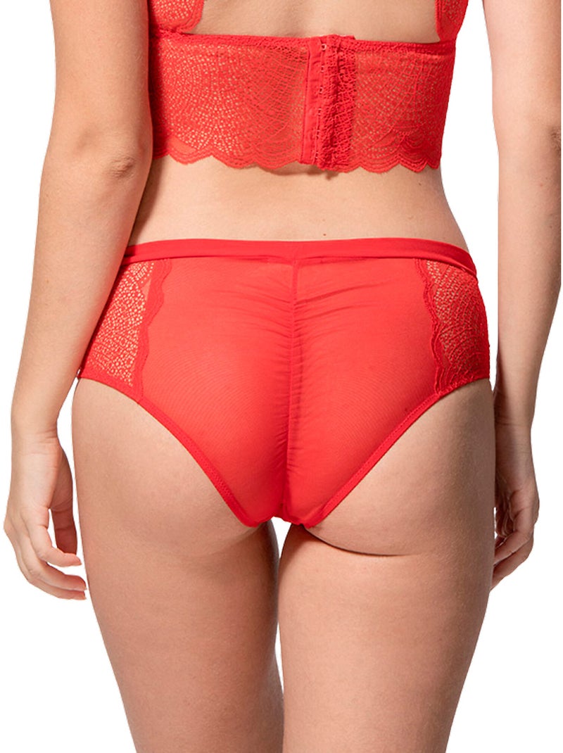 Shorty passion rouge Rouge - Kiabi