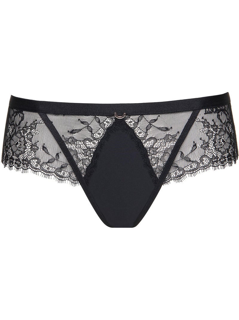 Shorty rose noir Noir - Kiabi