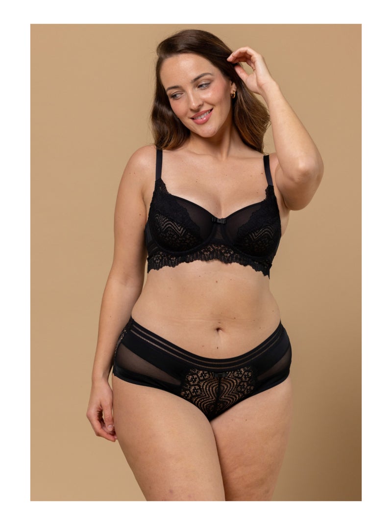 Shorty sofia Noir - Kiabi