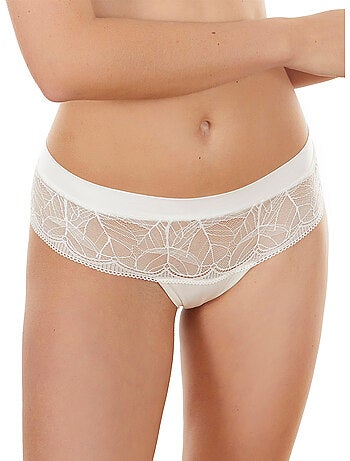 Shorty string oriana mariage ivoire