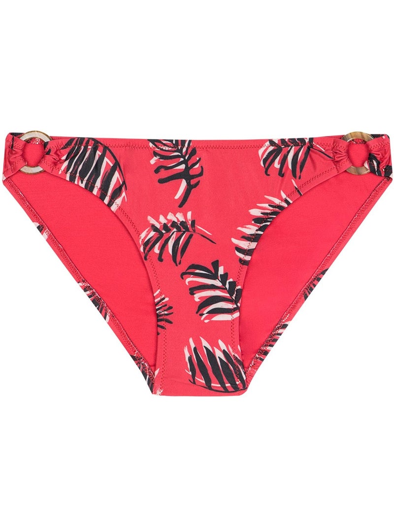 Side bikinibroekje penti Rood - Kiabi