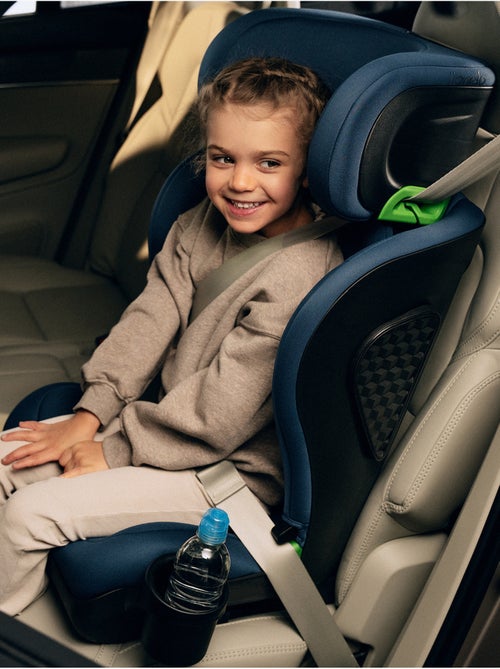 Siège auto 100-150cm LIONELO Neal i-Size - ISOFIX - Assise large - Porte-gobelet - Inclinable - Kiabi