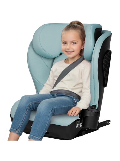 Siège auto 100-150cm LIONELO Neal i-Size - ISOFIX - Assise large - Porte-gobelet - Inclinable - Kiabi