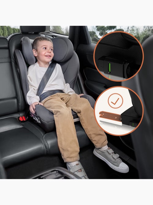 Siège auto 100-150cm LIONELO Neal i-Size - ISOFIX - Assise large - Porte-gobelet - Inclinable - Kiabi