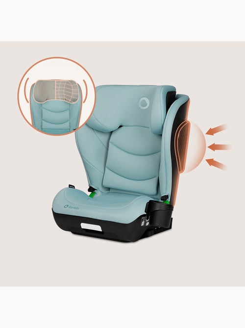 Siège auto 100-150cm LIONELO Neal i-Size - ISOFIX - Assise large - Porte-gobelet - Inclinable - Kiabi