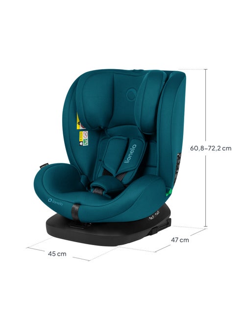 Siège auto 360° LIONELO Bastiaan i-Size - ISOFIX - Groupe 0+/1/2/3 - 40 à 150 cm - SideProtect - Kiabi