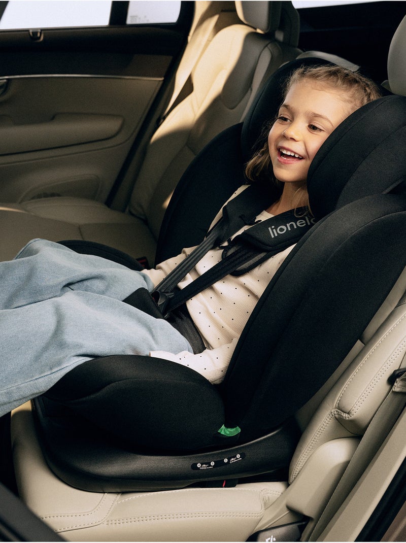 Siège auto 360° LIONELO Bastiaan i-Size - ISOFIX - Groupe 0+/1/2/3 - 40 à 150 cm - SideProtect Noir - Kiabi