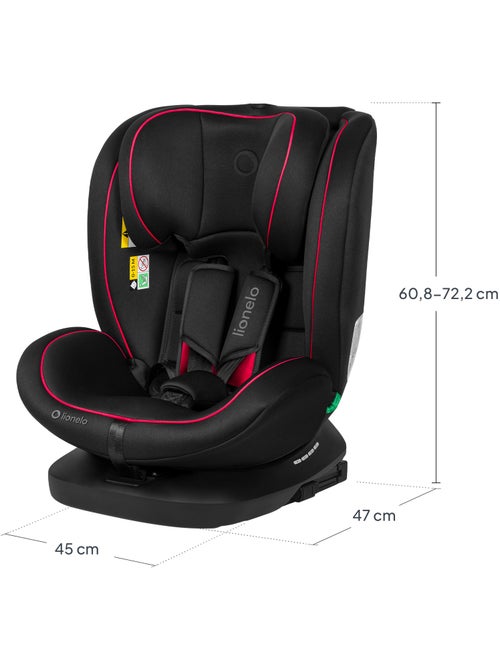Siège auto 360° LIONELO Bastiaan i-Size - ISOFIX - Groupe 0+/1/2/3 - 40 à 150 cm - SideProtect - Kiabi