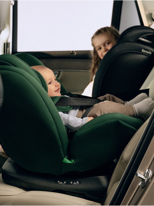 Siège auto 360° LIONELO Bastiaan i-Size - ISOFIX - Groupe 0+/1/2/3 - 40 à 150 cm - SideProtect - Kiabi