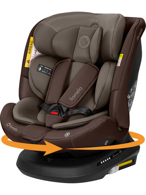 Siège auto 360° LIONELO Bastiaan Plus i-Size - 40-150 cm - ISOFIX - Kiabi Siège auto 360° LIONELO Bastiaan Plus i-Size - 40-150 cm - ISOFIX - Kiabi