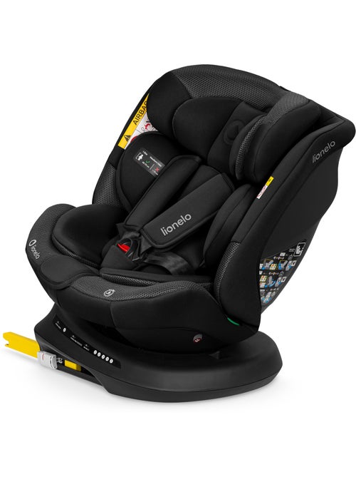 Siège auto 360° LIONELO Bastiaan Plus i-Size - 40-150 cm - ISOFIX - Kiabi Siège auto 360° LIONELO Bastiaan Plus i-Size - 40-150 cm - ISOFIX - Kiabi