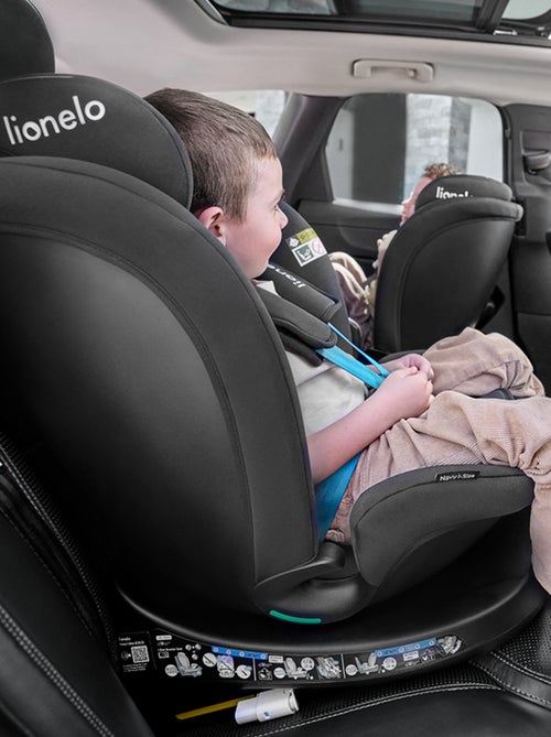 Siège auto 360° LIONELO Navy i-Size - ISOFIX - Ventilation du boîtier - 40-150 cm - 0+/1/2/3 - Kiabi