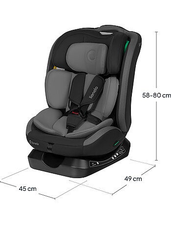 Siège auto 40-150cm LIONELO Aart i-Size - Réglage de l’inclinaison - Groupe 0+/1/2/3
