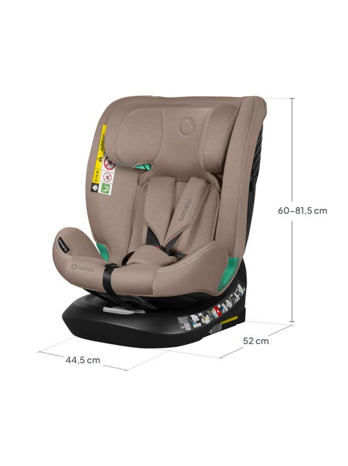 Siège auto 40-150cm LIONELO Bastiaan One i-Size - Base pivotante 360° - ISOFIX - Kiabi