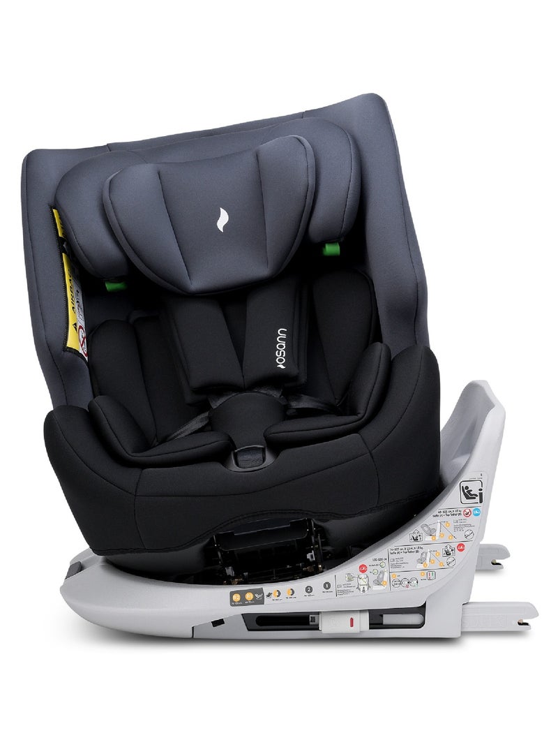 Siège auto bébé/enfant four360 s isofix i-size - 40-150 cm Noir Gris - Kiabi