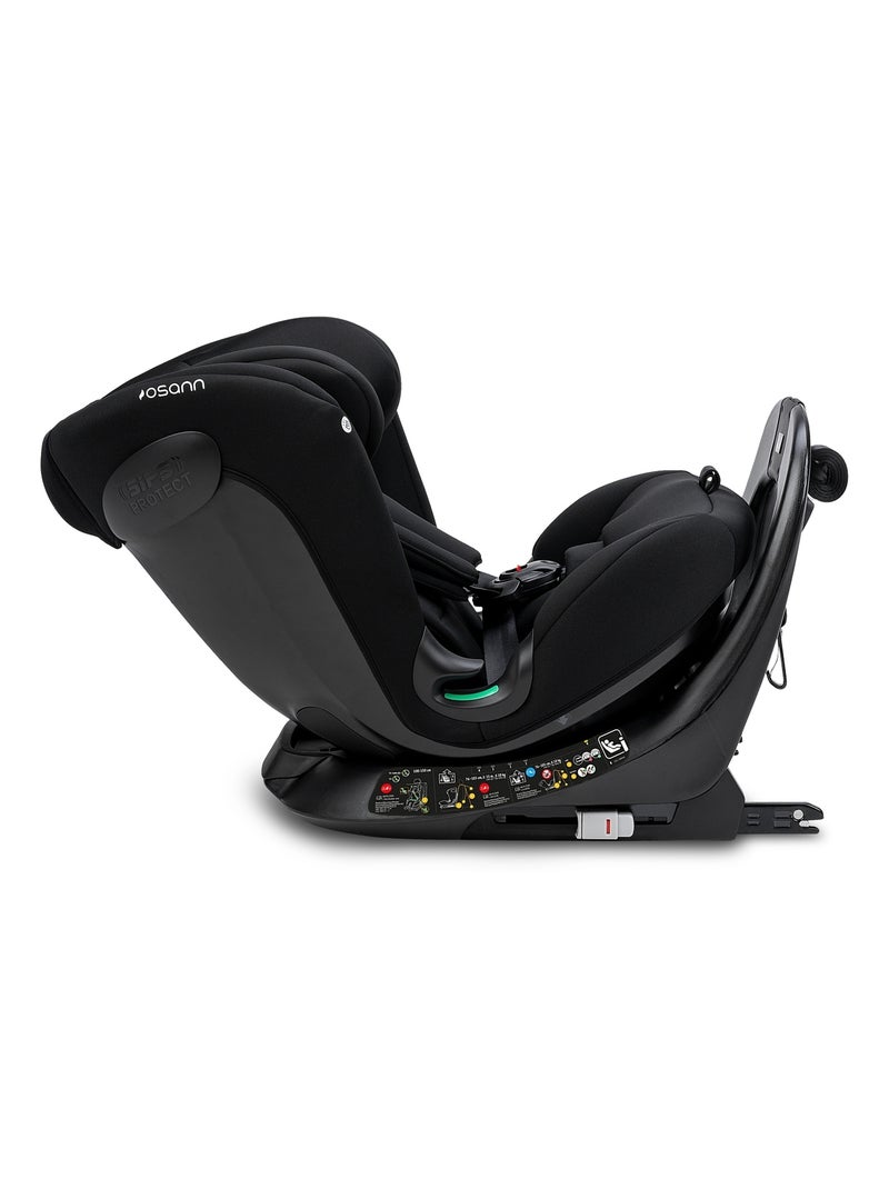 Siège auto bébé/enfant taos360 midi i-size - 76-150 cm Noir Noir - Kiabi