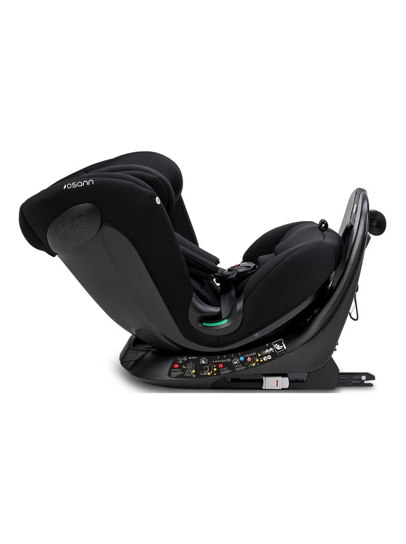 Siège auto bébé/enfant taos360 midi i-size - 76-150 cm Noir Noir - Kiabi