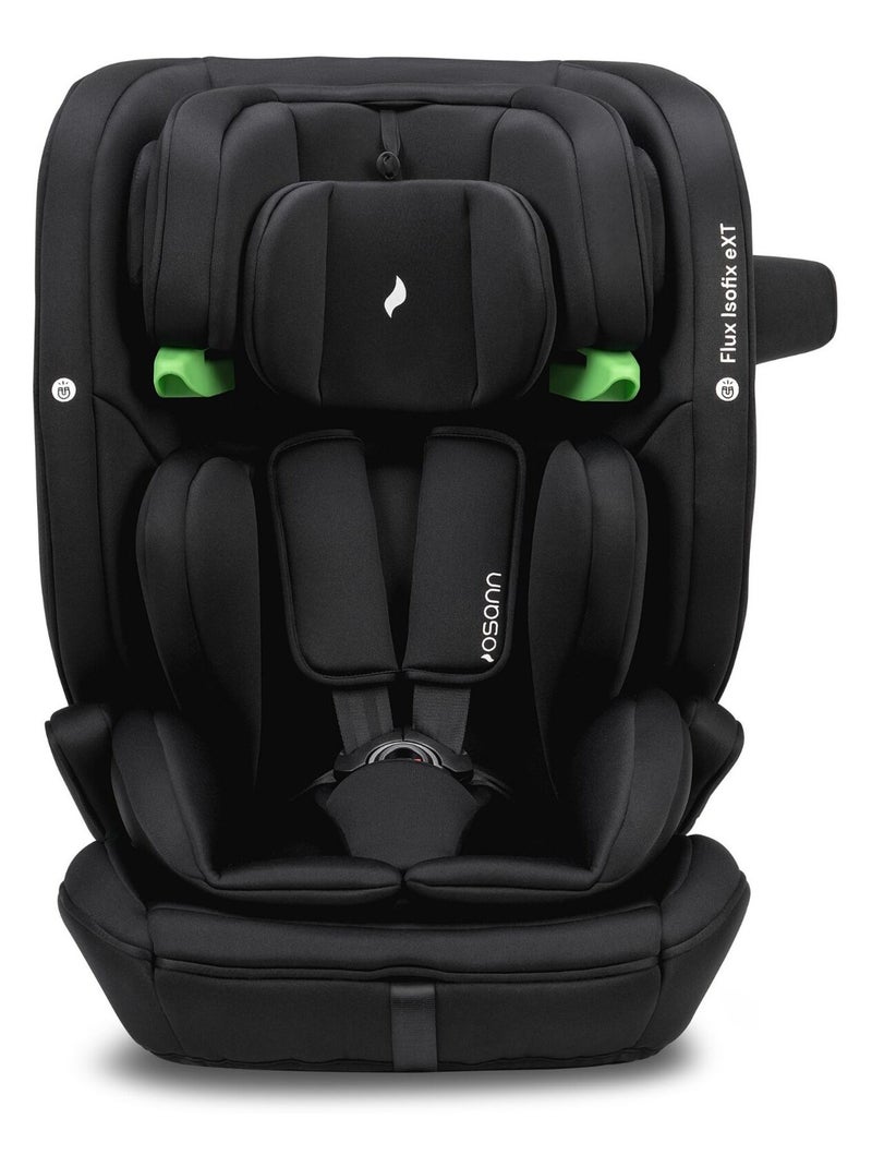 Siège auto enfant flux isofix ext i-size 76-150 cm Noir Noir - Kiabi