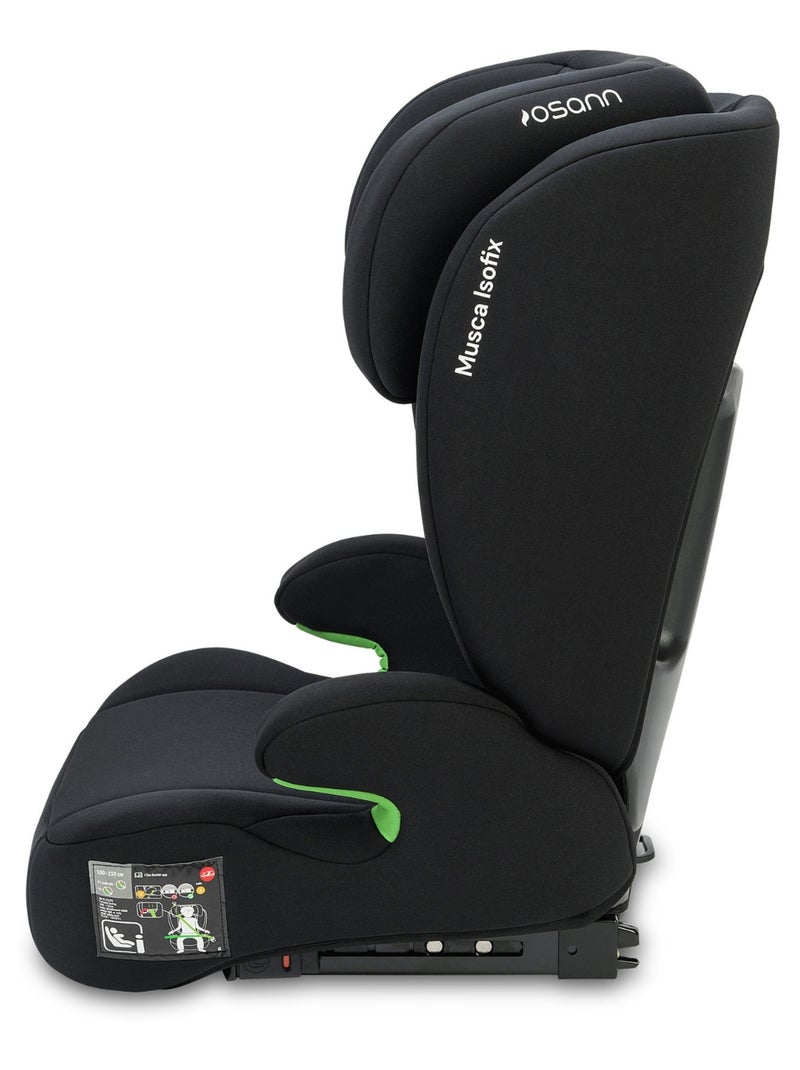 Siège auto enfant  musca isofix i-size 100-150 cm Noir Noir - Kiabi