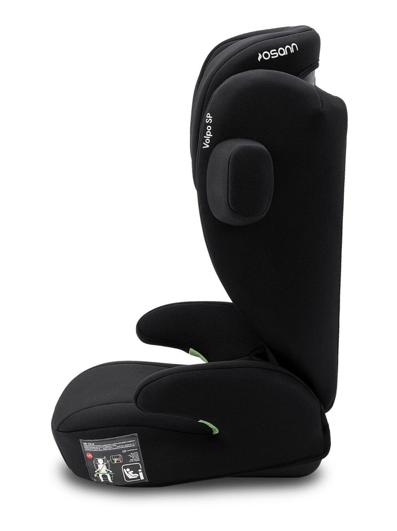 Siège auto enfant volpo sp i-size 100-150 cm Noir Noir - Kiabi