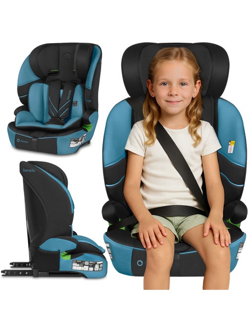 Siège auto évolutif LIONELO Levi Fix i-Size - ISOFIX - 76-150 cm - Groupe 1/2/3 - Kiabi Siège auto évolutif LIONELO Levi Fix i-Size - ISOFIX - 76-150 cm - Groupe 1/2/3 - Kiabi
