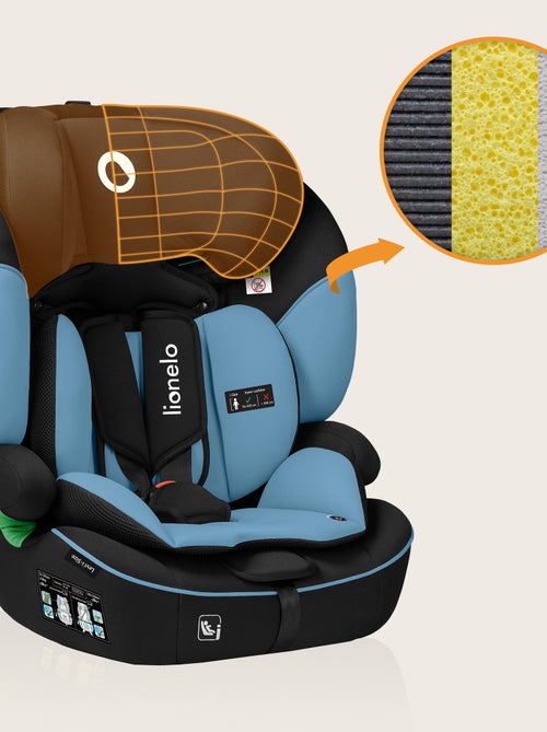 Siège auto évolutif LIONELO Levi i-Size - 76-150 cm - Groupe 1/2/3 - Kiabi Siège auto évolutif LIONELO Levi i-Size - 76-150 cm - Groupe 1/2/3 - Kiabi