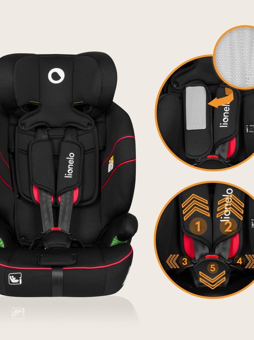 Siège auto évolutif LIONELO Levi i-Size - 76-150 cm - Groupe 1/2/3 - Kiabi Siège auto évolutif LIONELO Levi i-Size - 76-150 cm - Groupe 1/2/3 - Kiabi