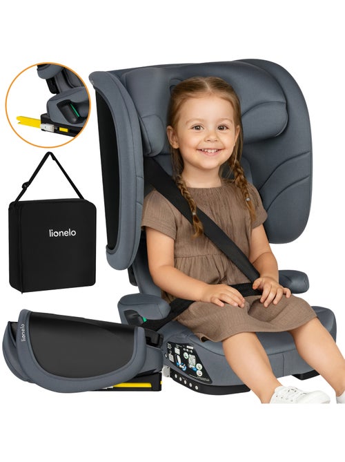 Siège auto pliable LIONELO Orin i-Size - ISOFIX - 100-150 cm - Léger - Groupe 2/3 - Kiabi Siège auto pliable LIONELO Orin i-Size - ISOFIX - 100-150 cm - Léger - Groupe 2/3 - Kiabi