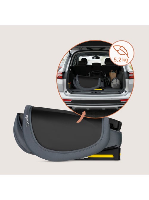 Siège auto pliable LIONELO Orin i-Size - ISOFIX - 100-150 cm - Léger - Groupe 2/3 - Kiabi Siège auto pliable LIONELO Orin i-Size - ISOFIX - 100-150 cm - Léger - Groupe 2/3 - Kiabi