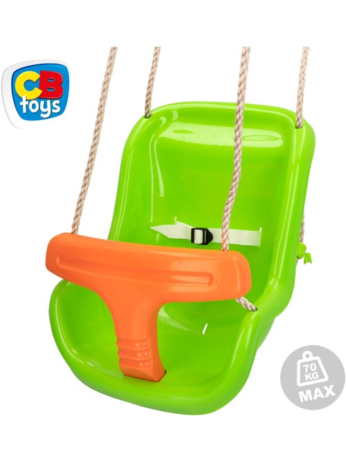 Siège de balançoire pour enfants avec ceinture et hauteur réglable cb toys - Kiabi Siège de balançoire pour enfants avec ceinture et hauteur réglable cb toys - Kiabi