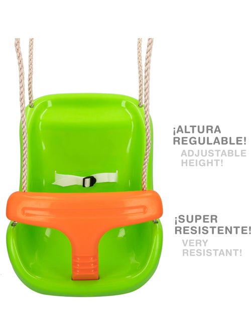 Siège de balançoire pour enfants avec ceinture et hauteur réglable cb toys - Kiabi Siège de balançoire pour enfants avec ceinture et hauteur réglable cb toys - Kiabi