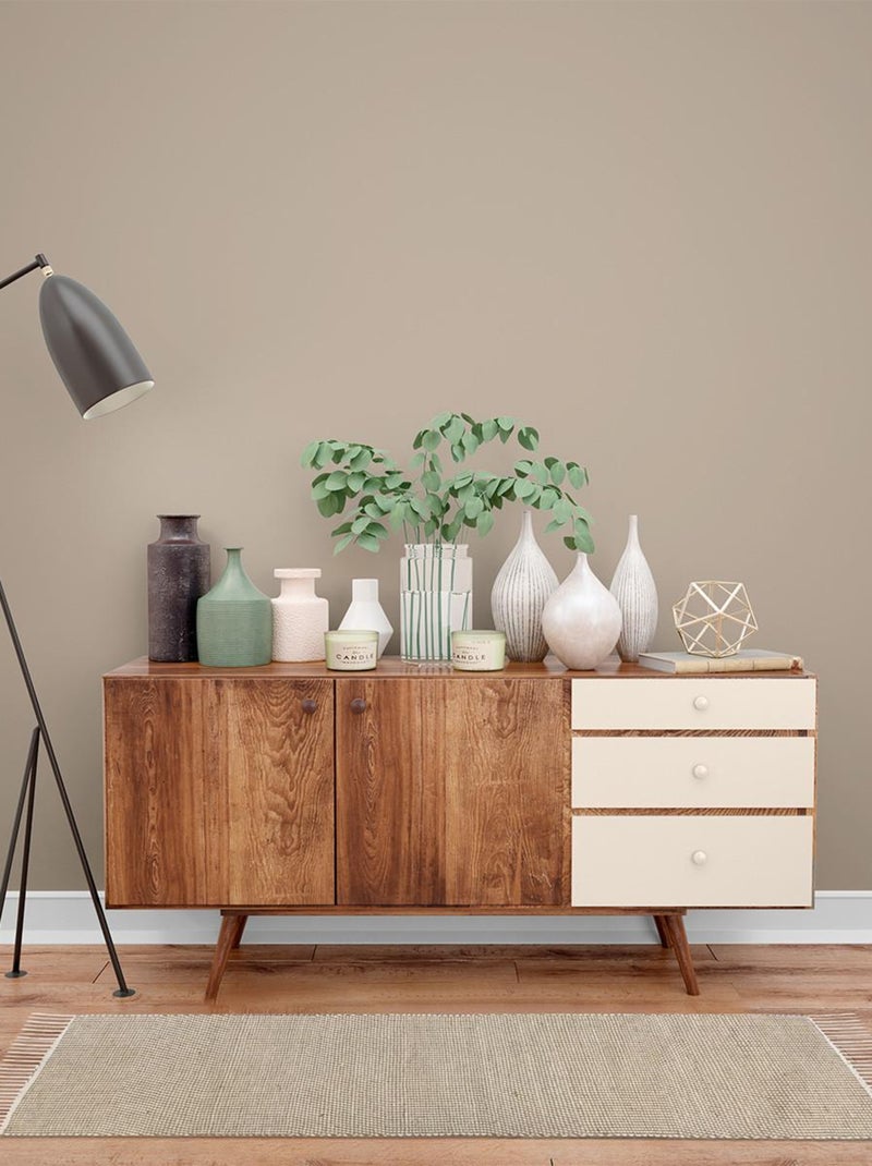Sierkleed Future Home JUNE in jute en katoen met franjes Beige - Kiabi