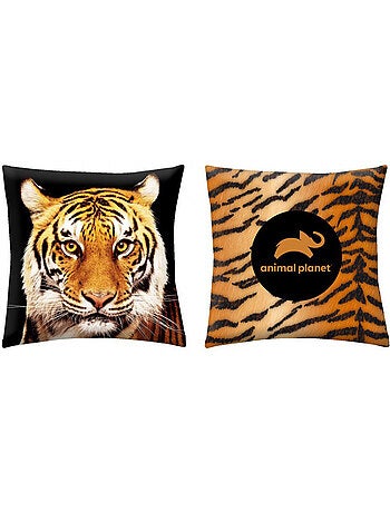 Sierkussen 'Animal Planet' – Tijgermotief 40 x 40 cm – CMP