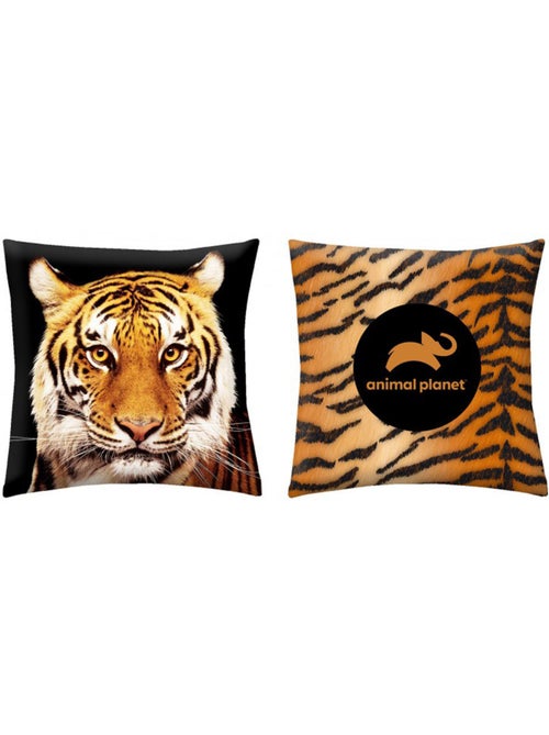 Sierkussen 'Animal Planet' – Tijgermotief 40 x 40 cm – CMP - Kiabi Sierkussen 'Animal Planet' – Tijgermotief 40 x 40 cm – CMP - Kiabi