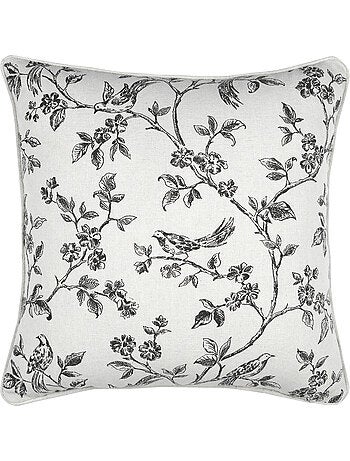 Sierkussen met bloemenprint