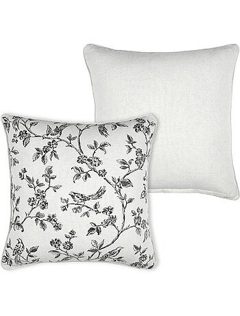 Sierkussen met bloemenprint